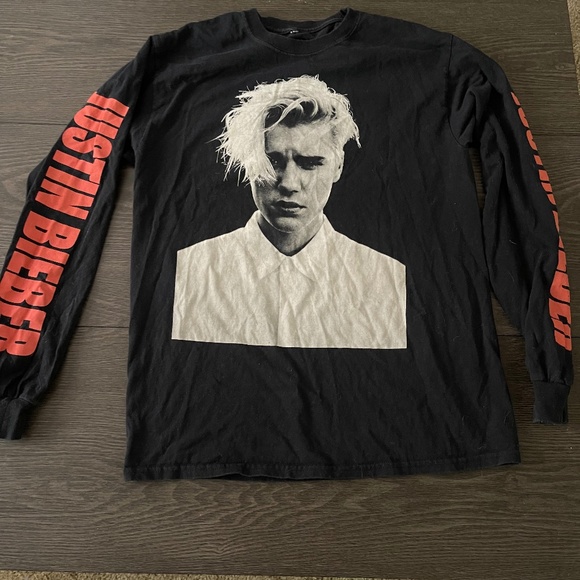 Authentic Justin Bieber Purpose Tour Shirt - Picture 1 of 3